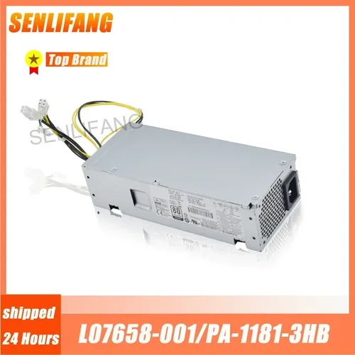Imagen 1 del producto Nueva fuente de alimentación 180W D18-180P2A L07658-002 L07658-001 PA-1181-3HB PA-1181-3HA D18-180P1A L08404-002 para HP 280 G3 400 G5 SFF