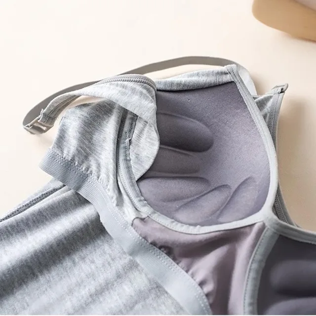 2024 Women Maternity Summer Nursing Tank tops Vest Female Breastfeeding Pregnancy Sling Vest Maternity Clothing 4