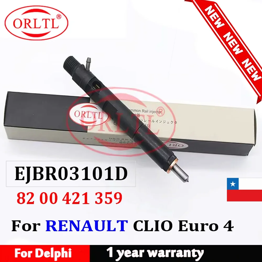 

ORLTL EJBR03101D OEM 8200421359 Дизельная форсунка 82 00 421 359 для Delphi Renault Clio Nissan Dacia Suzuki 1.5DCI