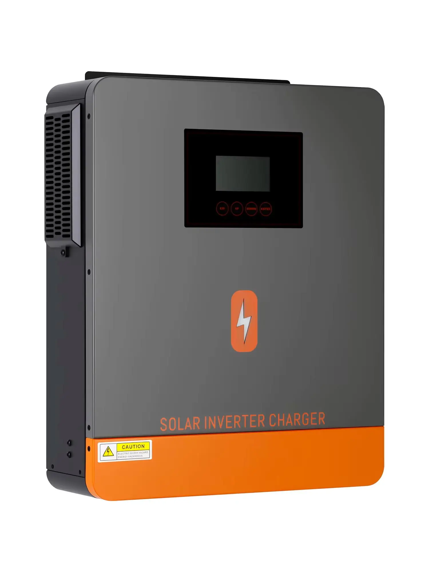 PowMr 6,2KW 48Vdc 230Vac Reiner Sinus-Solarwechselrichter mit max. 120A MPPT-Ladefunktion, max. 8000W 500V PV-Eingang, Mehrfachschutz für Solar-Backup-Systeme im Haushalt