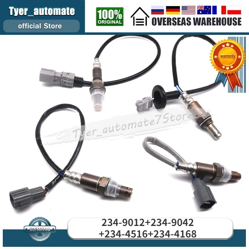 

234-9012 234-9042 234-4516 234-4168 For Toyota Sienna 2004-2006 3.3L Upsream&Downstream Oxygen O2 Sensor