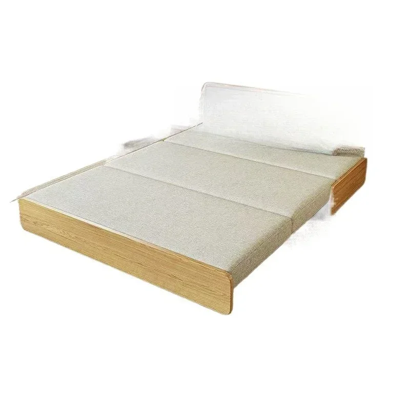 

Small apartment multi-functional double, new foldable storage, retractable bed