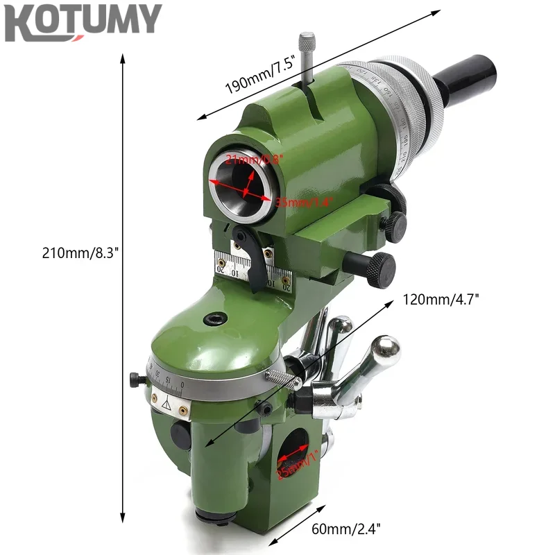 U2 Multifunctionele Universele Slijper Slijper Gereedschap Draaibank Accessoires voor Frees/Slijpmachine