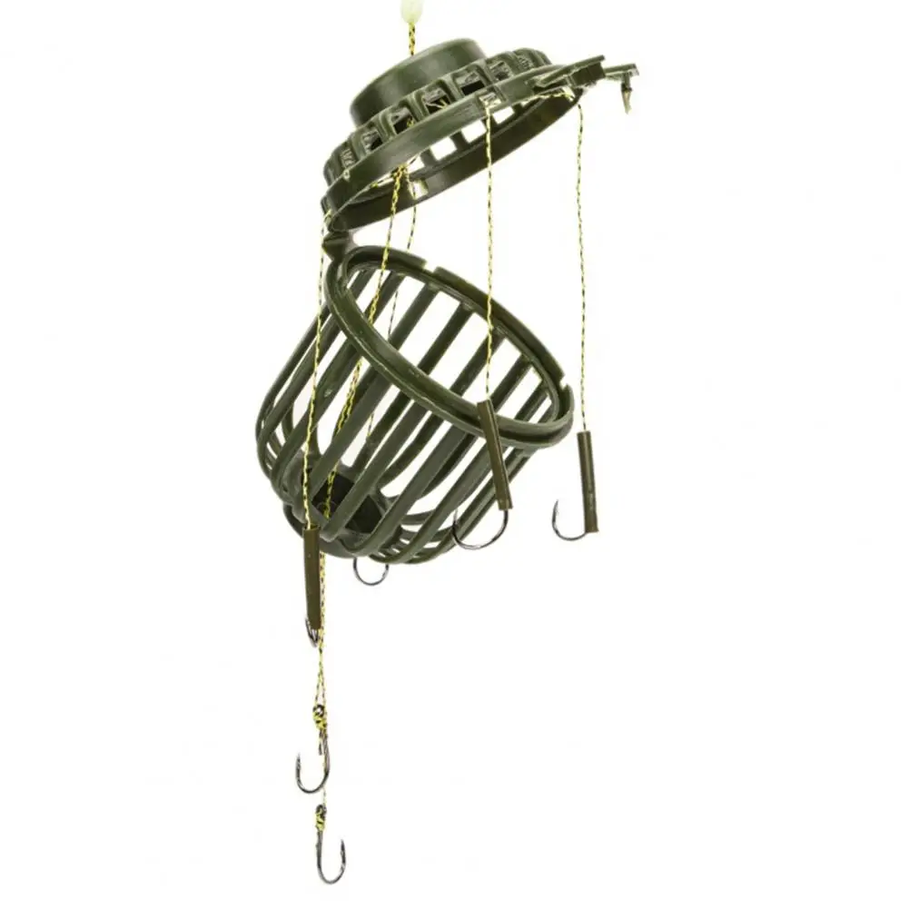 Fishing Hook Durable Anti-winding Fishing Bait Cage for Carp Fishing Easy to Carry Strong Sturdy Easy to Use Fishing Hook