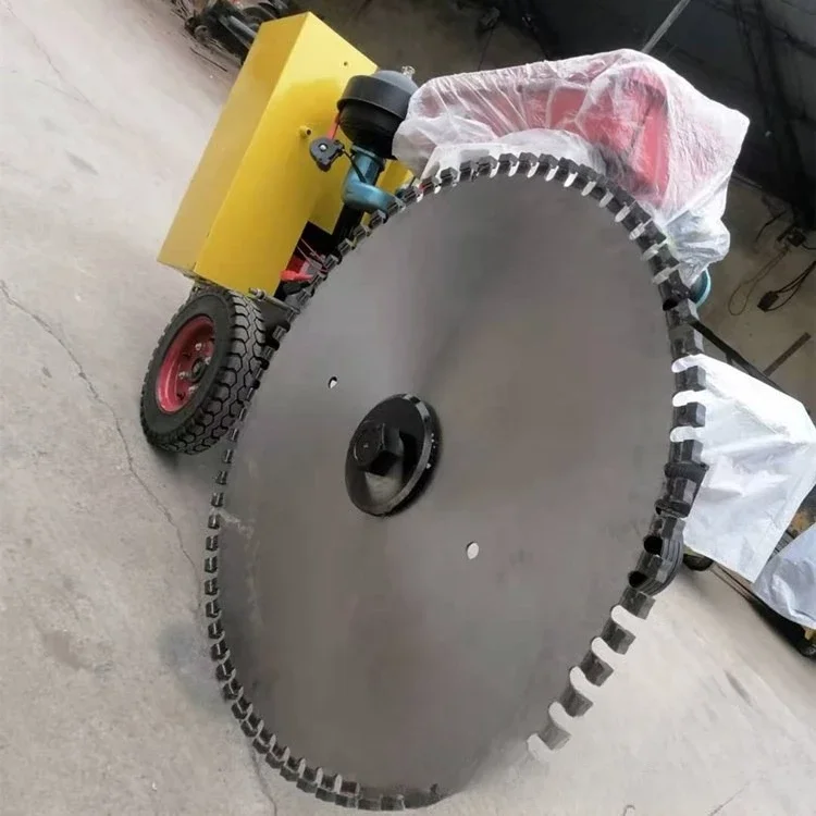 Supply Concrete Pavement Grooving Machine Diesel High Horsepower Grooving Machine Electric Self-propelled
