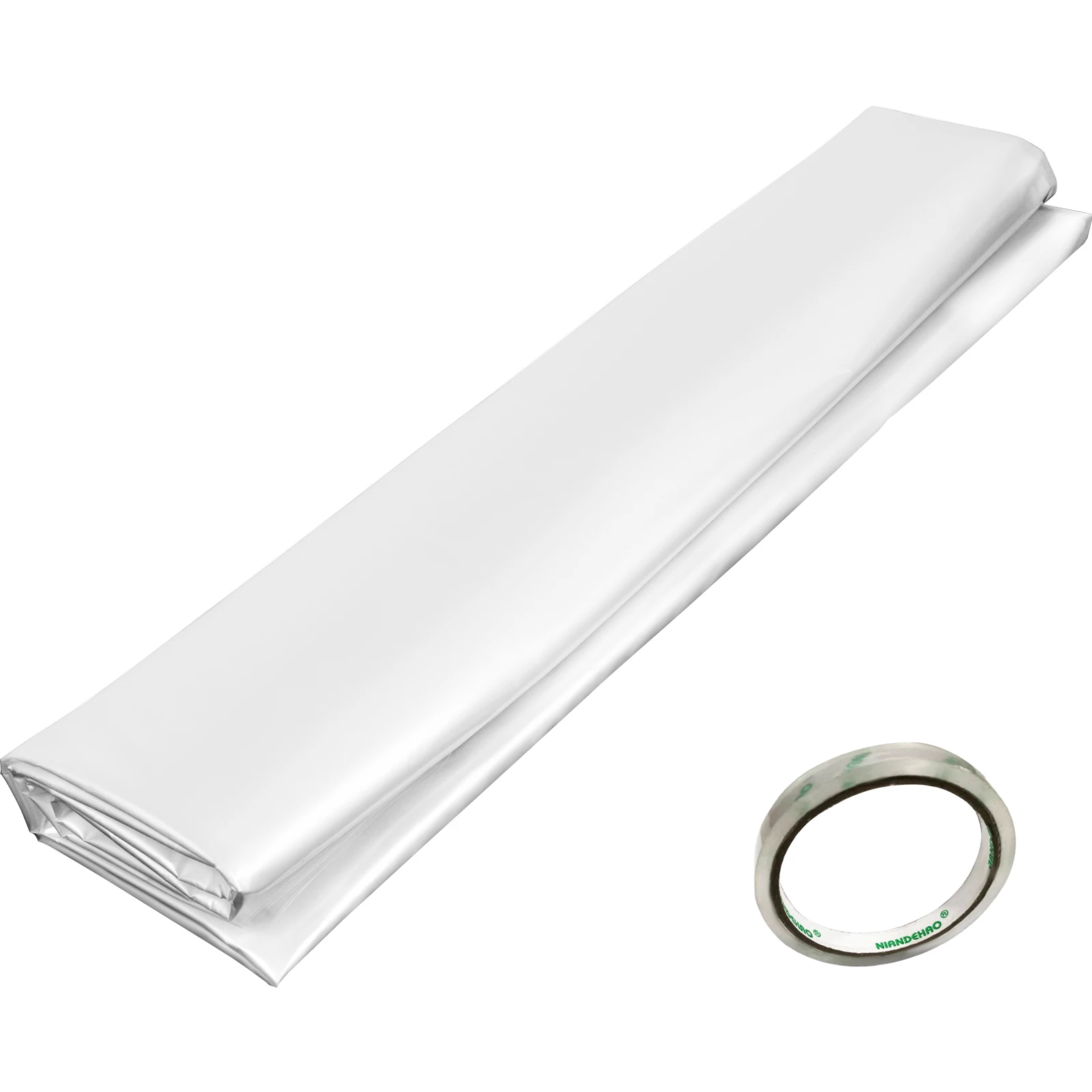 SucceBuy Agricultural Greenhouse Film Clear Plastic Farm Crops Vegetable Cover UV Resistant Polyethylene Covering Plants Flowers