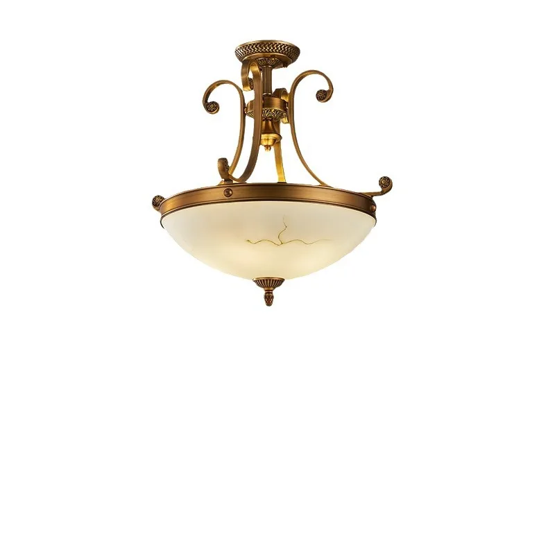 European Style LED Retro Porch Lamp Iron Frame Glass Shade 2-Year Warranty Adjustable Color Temp 2700K-6500K for Bedroom Balcony view 2