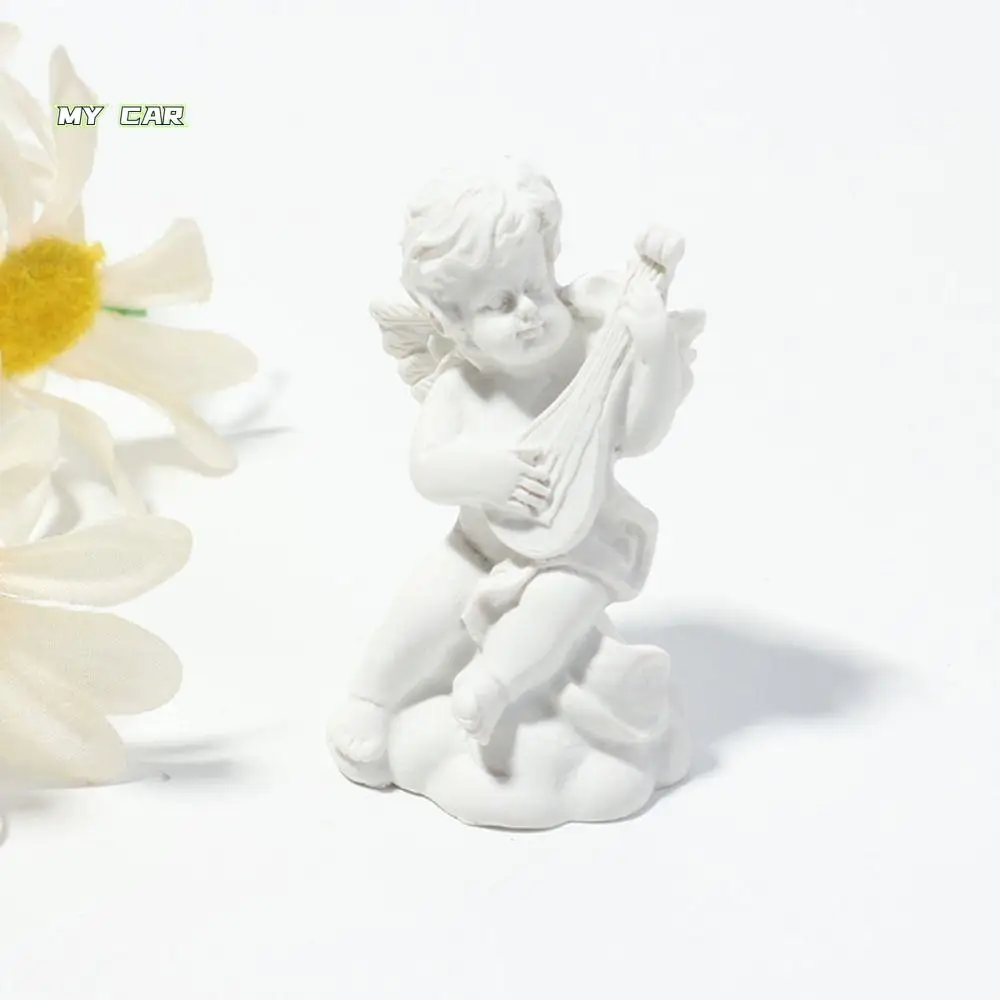 

Молитвенные изделия из смолы, украшение для дома, ангел-хранитель, садовые украшения, настольная фигурка, статуя ангела Купидона, скульптура персонажа