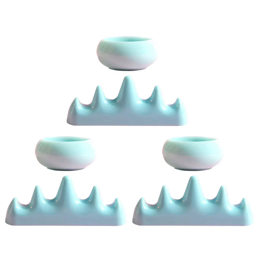 

1Set Nail Brush Wash Holder Manicure Pen Cleaning Cup Portable Nail Art Brush Supplies Manicure Pen Holder Cups