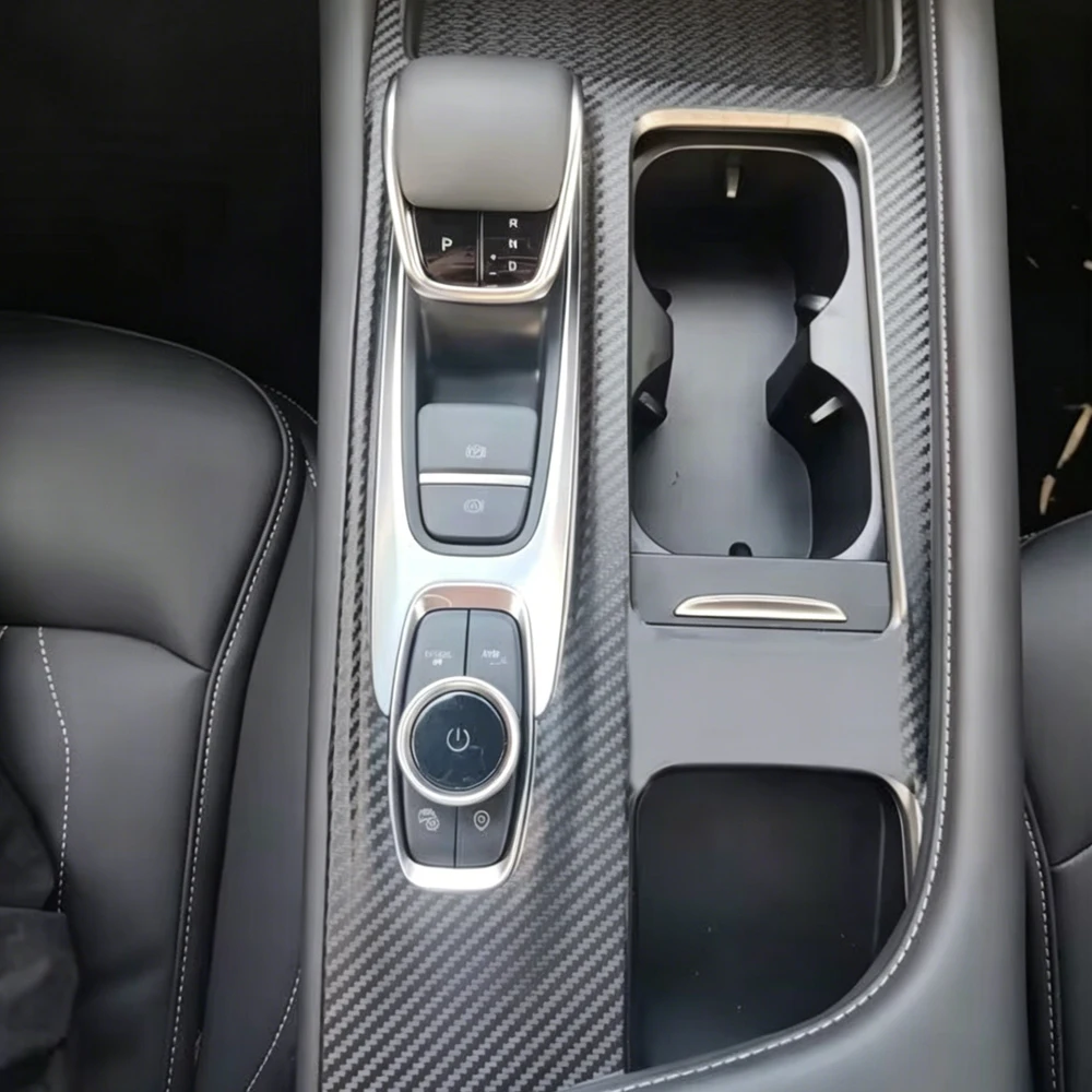 For Chery Arrizo 8 2023-2024 InteriorCentral Control Panel Door Handle Carbon Fiber Stickers Decals Car Styling Accessorie