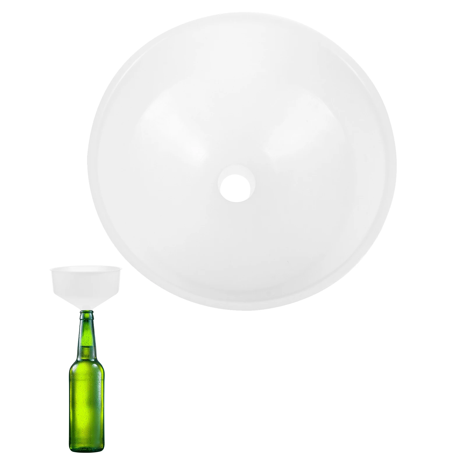 

1Pcs Plastic Funnel Large Mouth for Kitchen Use Food Safe Material Ideal for Filling Jars Bottles with Oil Wine Beer Juice Spill