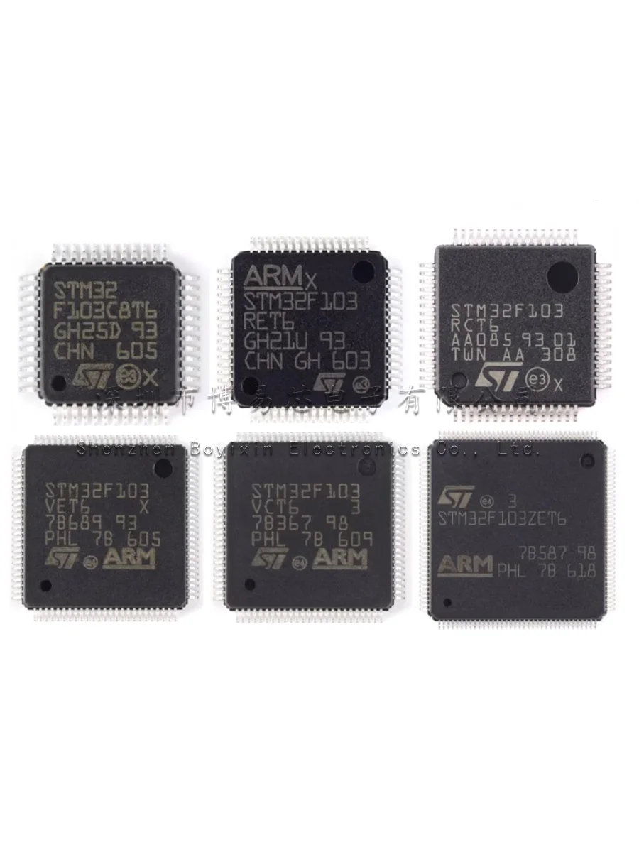 1Pcs  STM32F103 C8T6 CBT6 RCT6 RBT6 VCT6 VET6 ZET6    105 205  051 072 100 101  401 405 427 429 full seriesplastic case