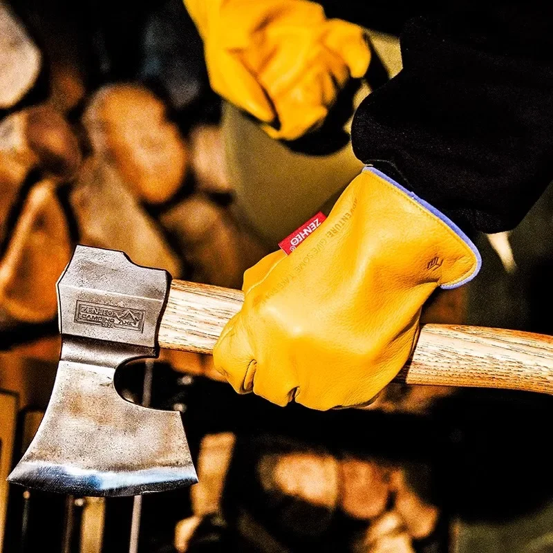 outdoor-cowhide-sports-fitness-warmth-windproof-cold-proof-and-anti-scald-american-style-camping-work-gloves