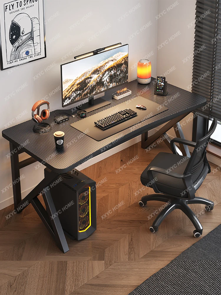 Computer desk Desktop Home e-sports table and chair Bedroom Simple table Workbench Desk Student study table Desk