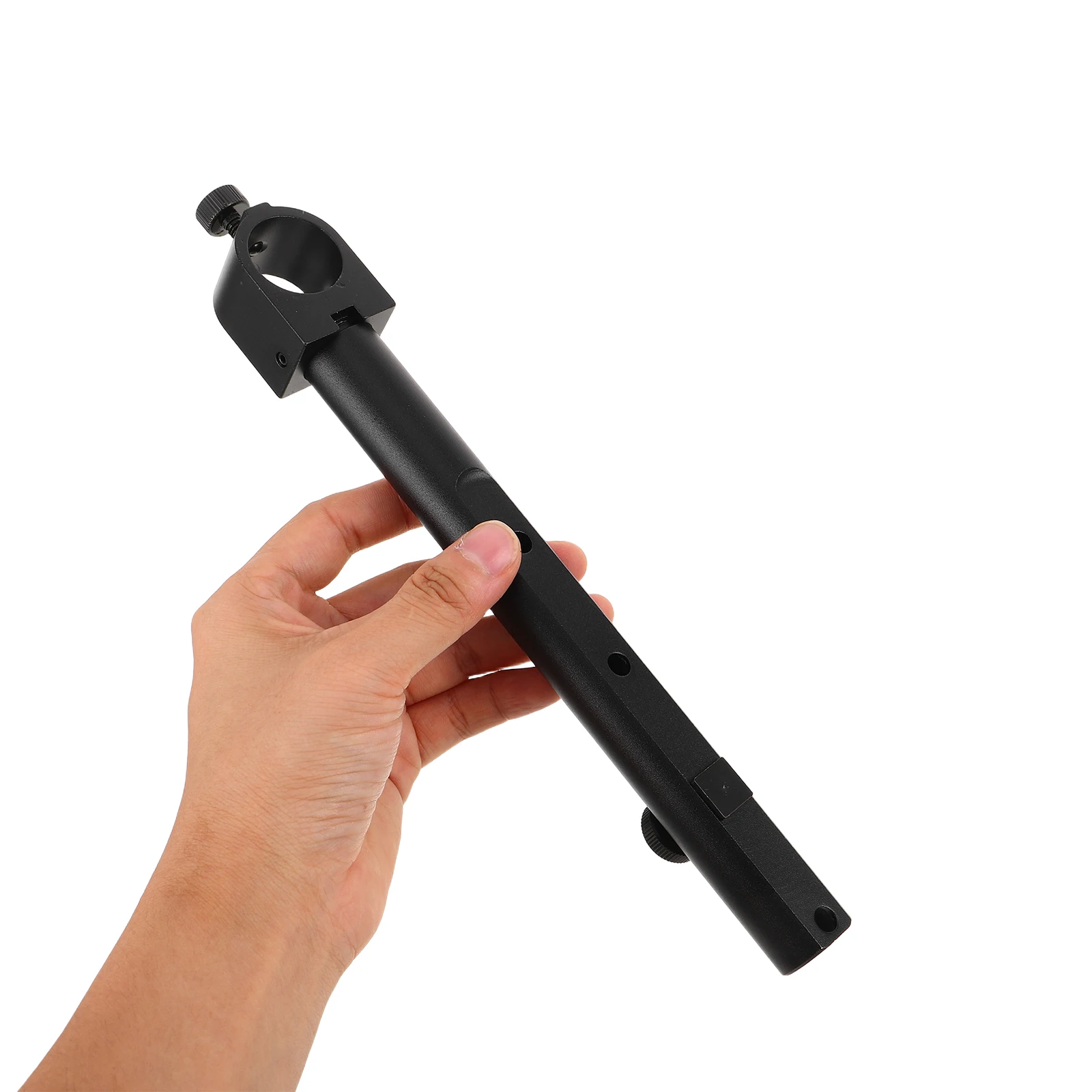 

Microscope Screen Holder Heavy-Duty Aluminum Alloy Support Bar Stable Ergonomic Display Stand for Digital Microscope Monitor