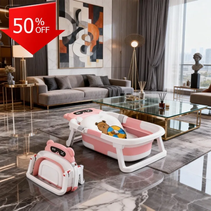 

Hip Bathtub Portable Ice Bath Tub Foot Bath Bucket Hot Inflatable Bathtub Icebath Adult Folding Bathtubs Shower Handle Baby Home