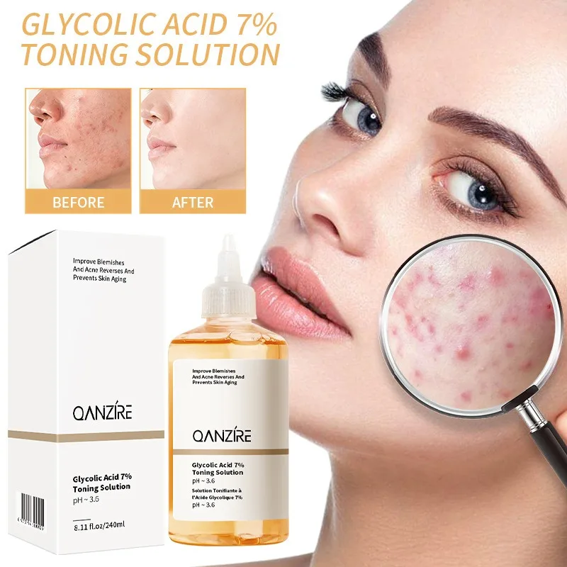

Glycolic Acid Essence 7 Ethanol Exfoliating Brightening Gentle Resurfacing Hydrating Skin Care for Smooth Clear Skin