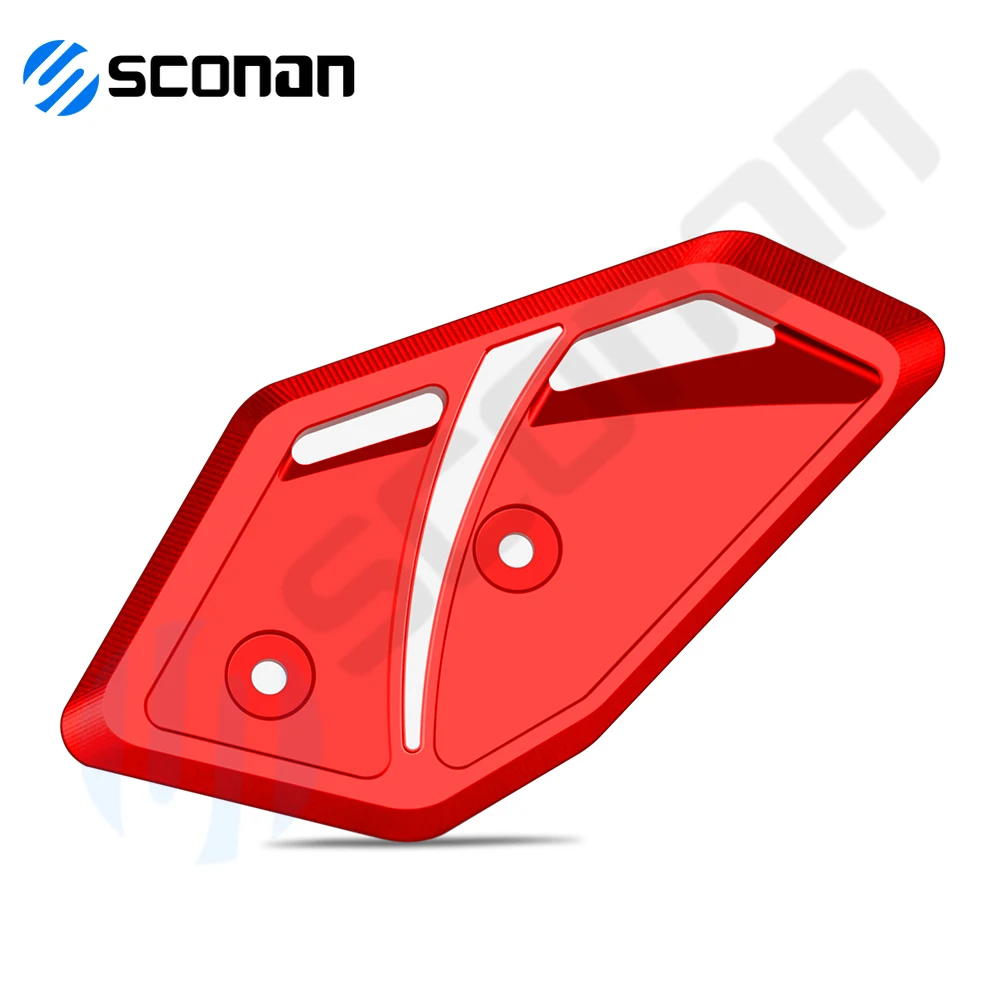 

Motorcycle Aluminum Footrest Pedal Foot Peg Heel Plates Guard Cover Protector For YAMAHA MT07 FZ07 MT 07 FZ 07 2014-2024