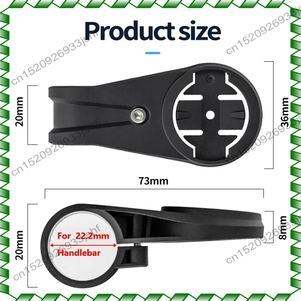 -BOFF دراجة الكمبيوتر جبل حامل الكاميرا 22.2 مللي متر TT المقود حامل الكمبيوتر ل GARMIN Bryton حامل الكاميرا