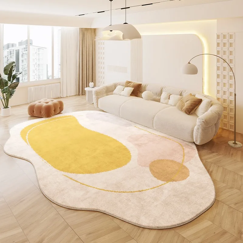 Carpet for Living Room Bedroom Rug Soft Furry Home Decoration Floor Mat Irregular Shape Comfortable Bedside Area Rugs Alfombra