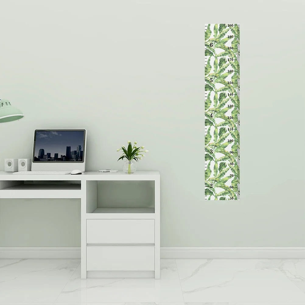 

Height Measuring Wall Sticker Cute Cartoon Kids Room Decor Pvc Wall Decal For Bedroom Bathroom Playroom Home Decoration