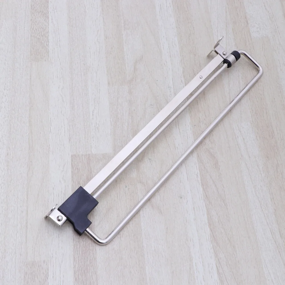 Pull Out Rail Extending Rack Iron Telescopic Clothes Rod Heavy Duty Retractable Cabinet Hanger Space Saving Sliding Bar Holder