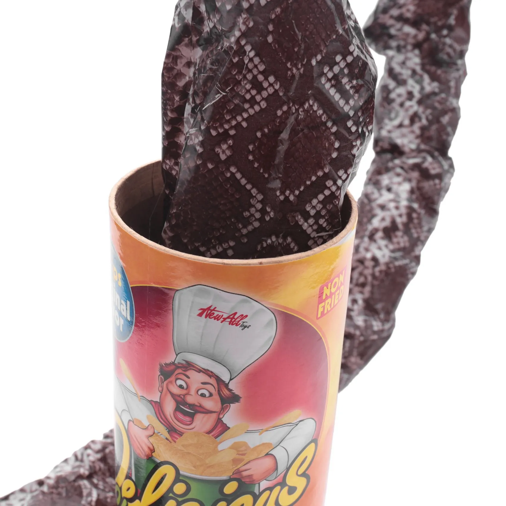 

Hot-2X Змея с картофельными чипсами, весенняя змея, подарок на день дурака, розыгрыш, большой размер (стиль картофельных чипсов)