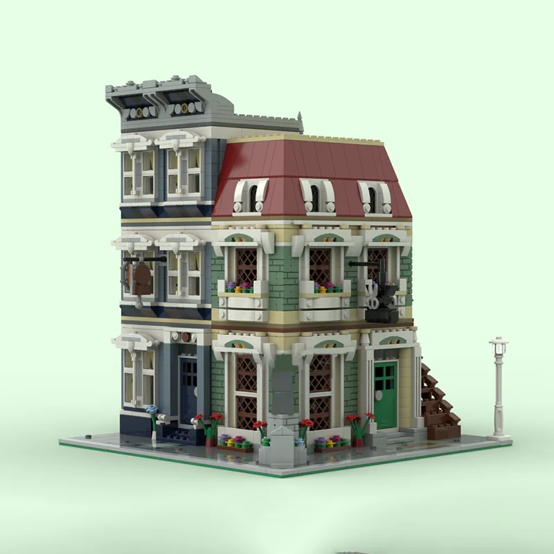 2525pcs MOC Silkwood Hoek Gemodulared Model Bouwstenen Speelgoed Bouw DIY Kerstcadeau Onderwijs Baksteen Kinderen Verjaardag