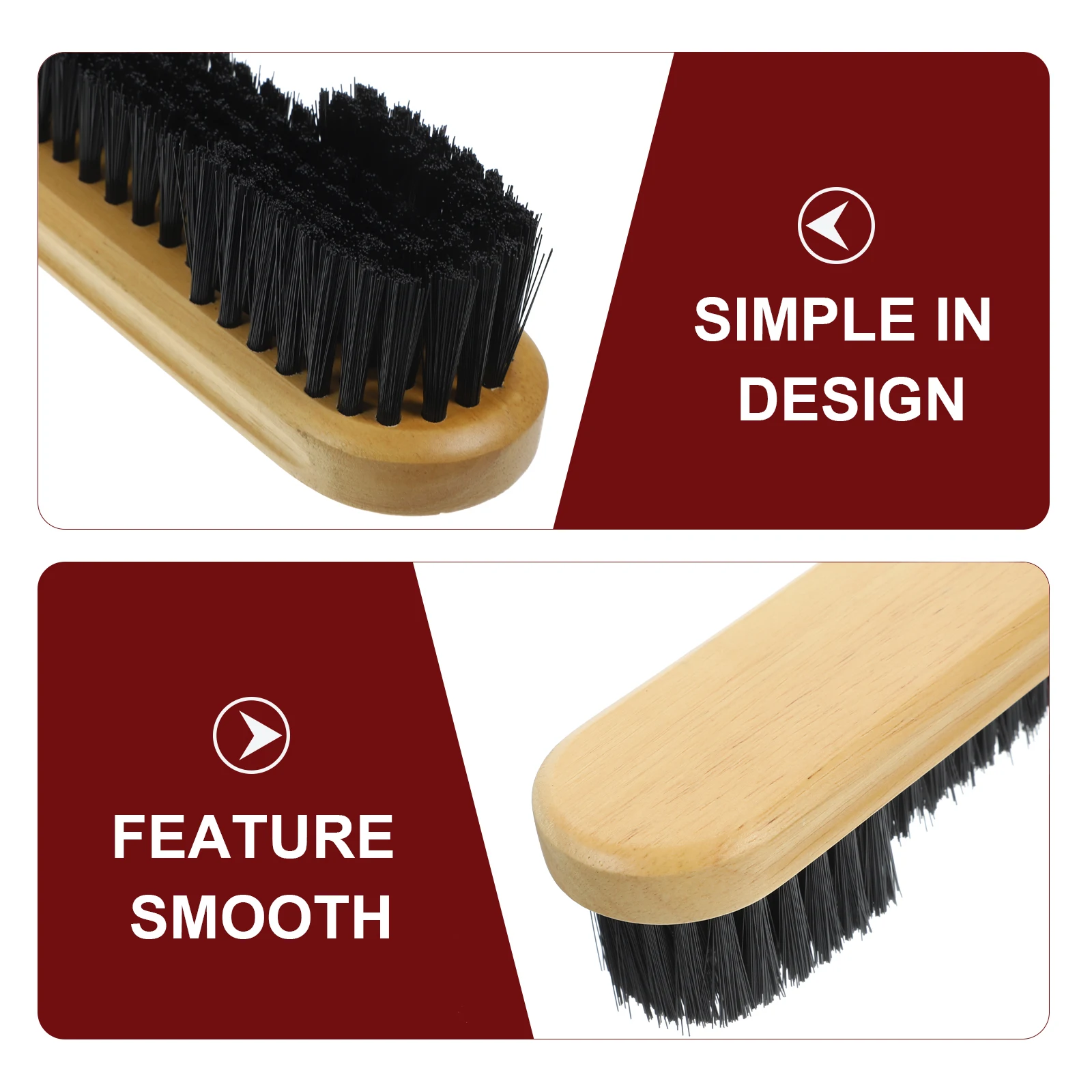 

Brush For Billiards Durable Cleaning Tool Fine Details Multi-Purpose Sweeper Felt Surface Rails Billiard Club Supply Pool