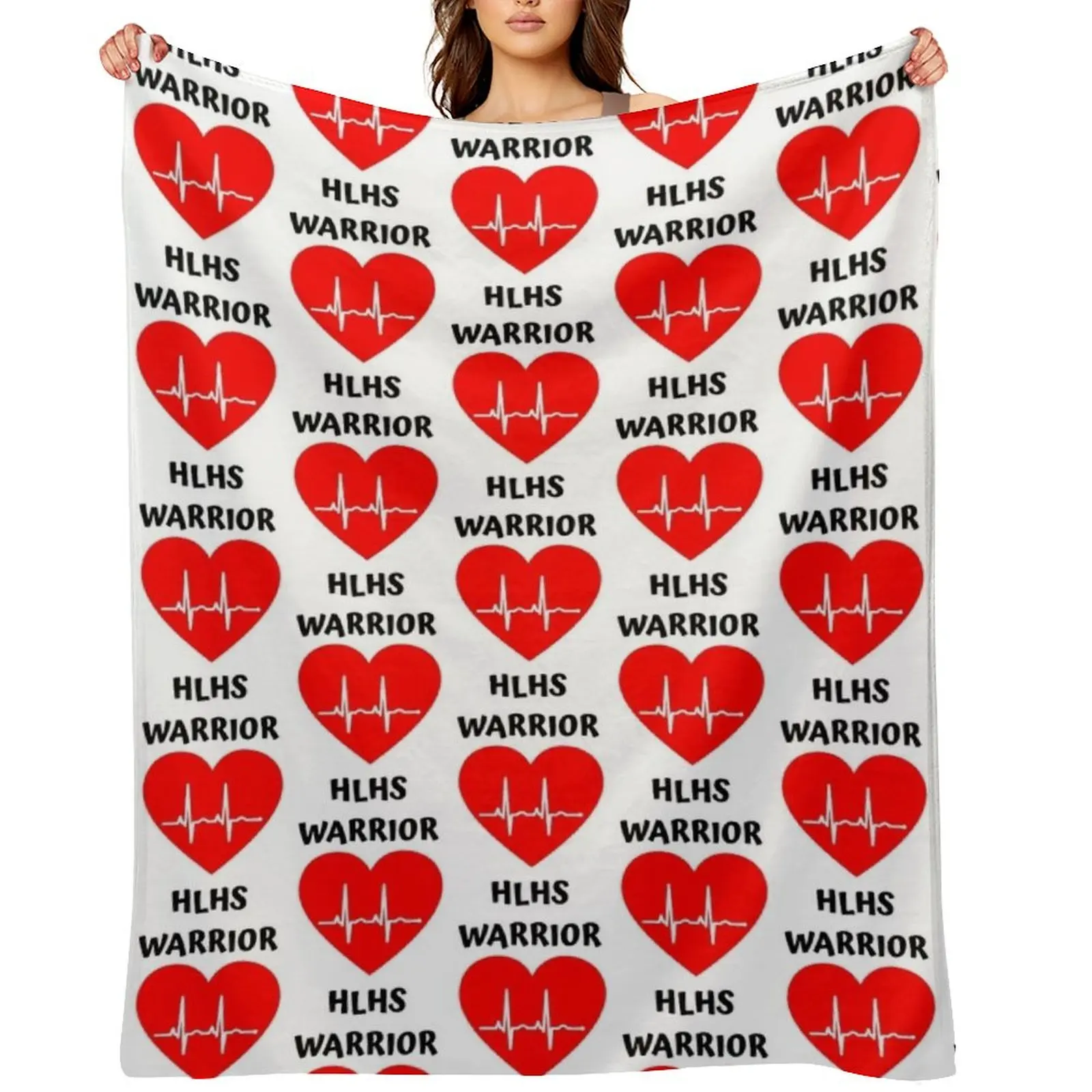 

HLHS warrior Throw Blanket Plaid on the sofa Giant Sofa Hair Blankets For Bed Blankets