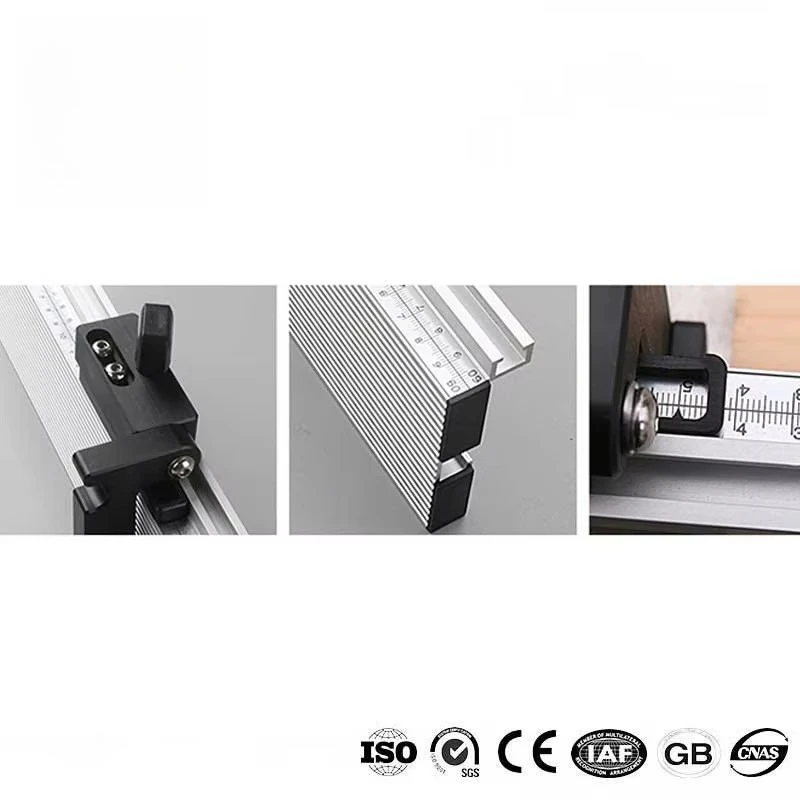 Competitive Price Woodworking Tool Aluminum Extrusion t Track Rail Miter Saw Fence