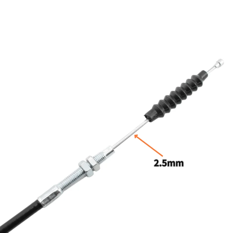 Motorcycle clutch cable 13.5cm stroke length from 80cm to 300cm for 50cc 70cc 90cc 110cc 125cc 150cc 200cc 250cc mud pit bike AT