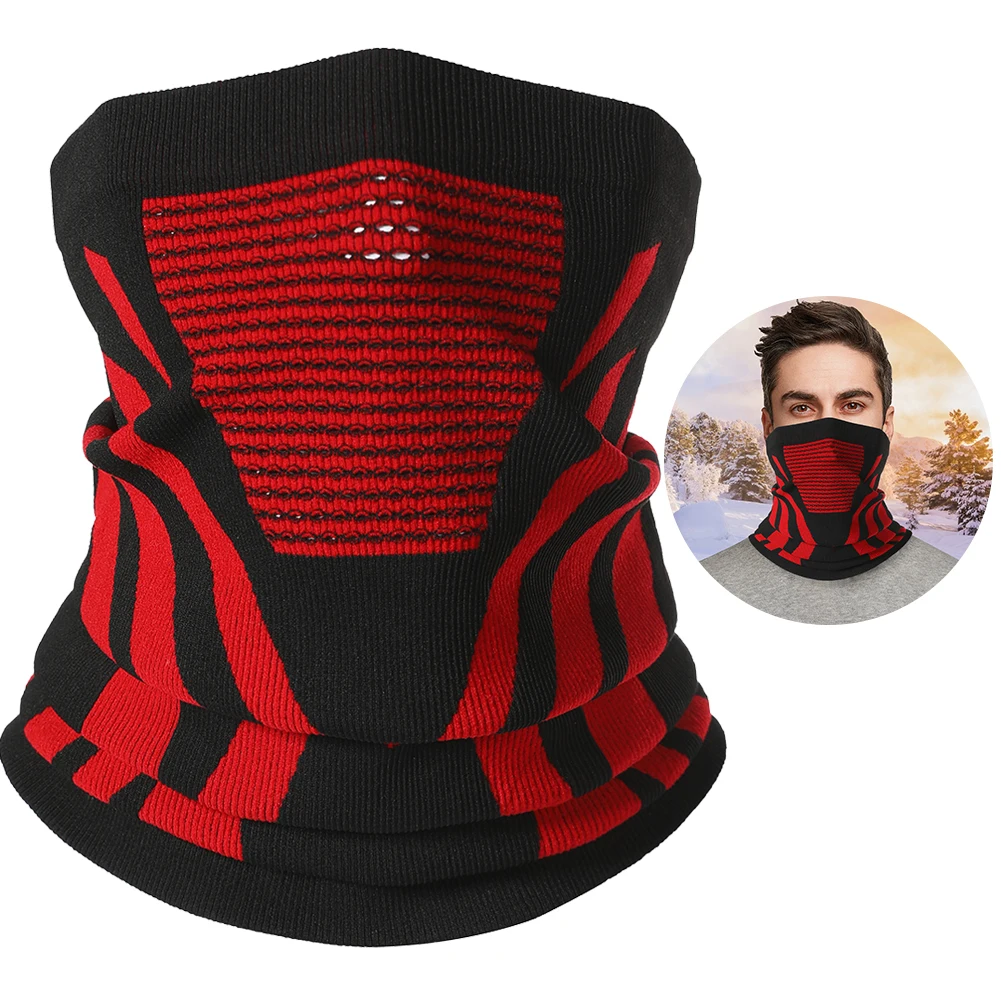 

Neck Gaiter Winter Windproof Ski Mask Soft Winter Outdoor Thickened Mask UV Protection for Men Women for Hiking Cycling Running