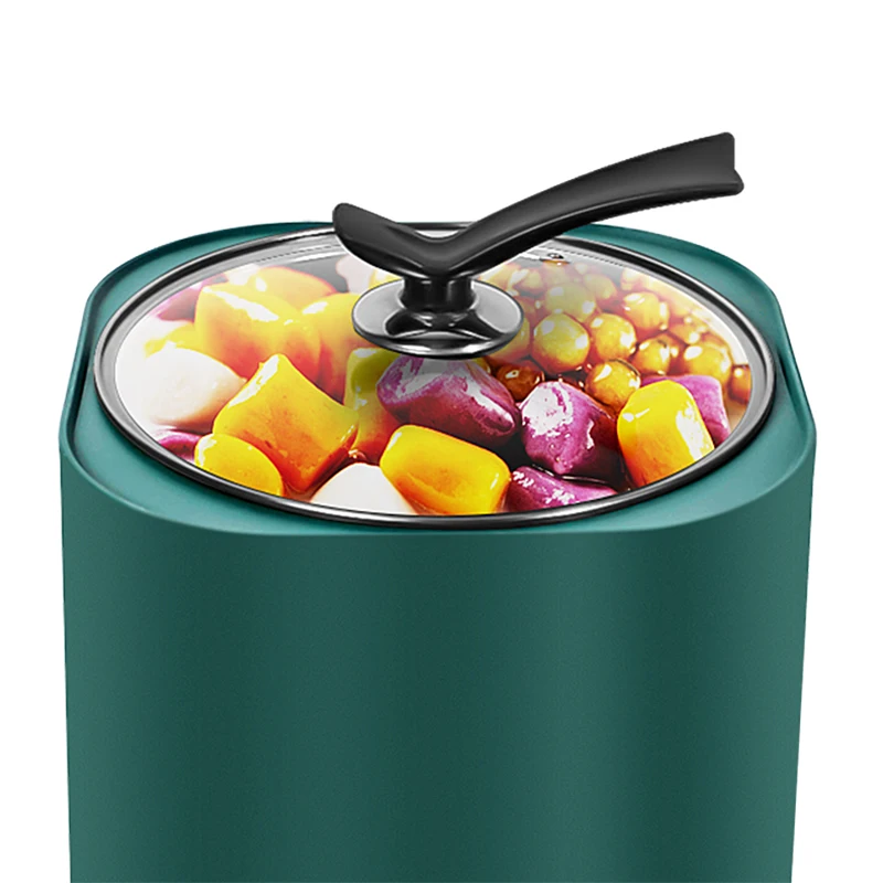 9L بوبا بوتاجاز 1300 وات معدات مخزن شاي حليب اللؤلؤ وعاء طبخ تجاري غير لاصق مضاد للتجاوز ومسلط 110 فولت 220 فولت