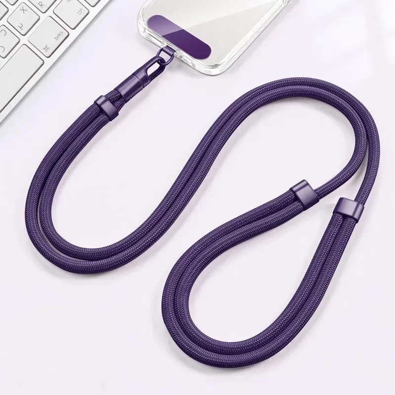 Universelles, verstellbares Handy-Lanyard, kurzes Handgelenkband mit selbstsicherndem Anti-Drop-Design, langlebiges Polyester-Telefonband