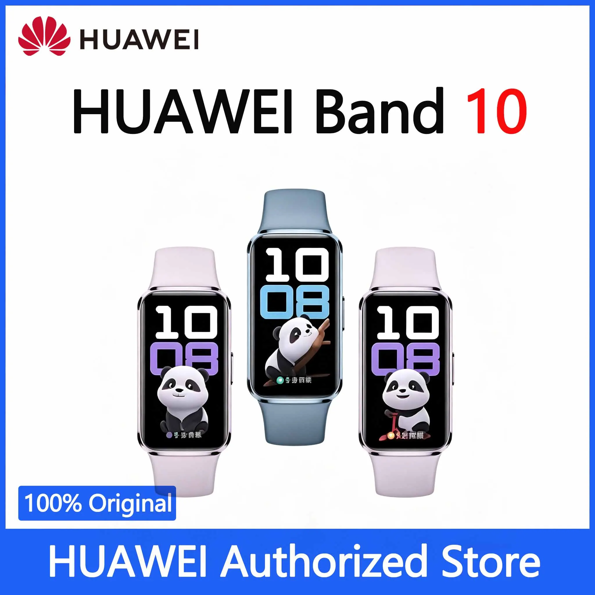 

HUAWEI Band 10 Smart Bracelet – Emotional Wellbeing Assistant, Pro Sleep Analysis, iOS & Android Compatible