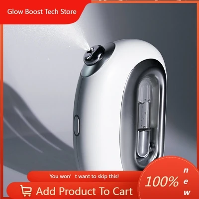 

NYSmart Library s Water Injector Nano Mist Oxygen Sprayer Glowing Facial Steamer Moisturizer Mini Facial Atomiser