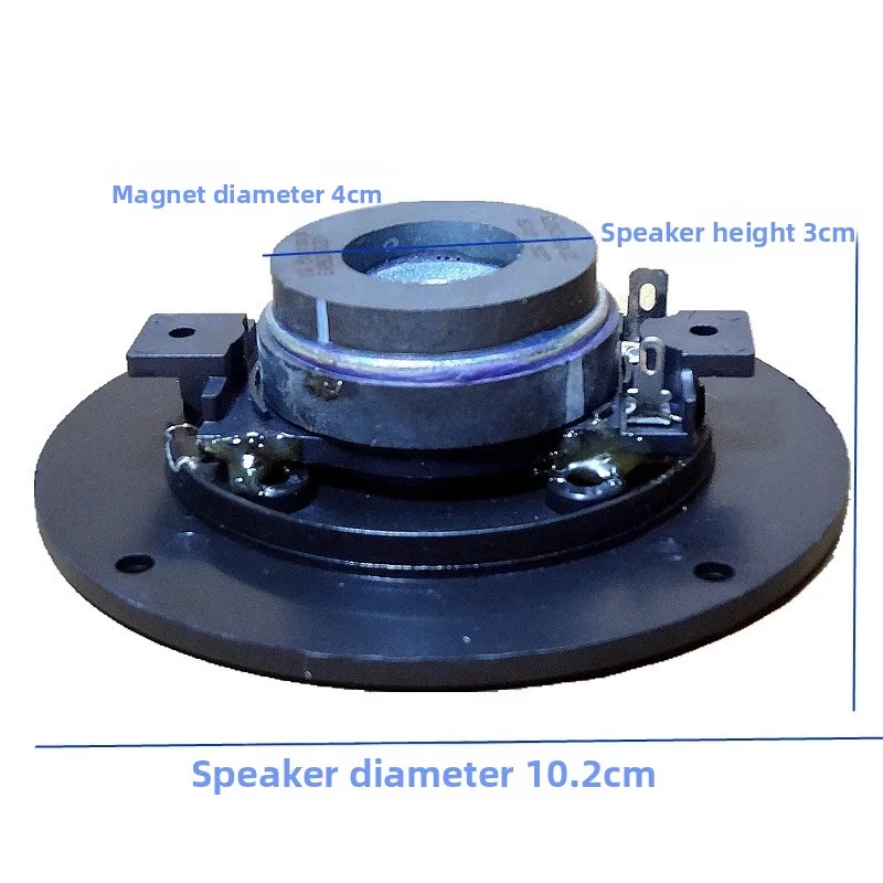 SOTAMIA 2 uds 4 pulgadas película de seda Tweeter unidad de Tweeter para fiebre altavoz de Audio para el hogar y el coche potente Altavoz Bluetooth caja de sonido Bluetooth