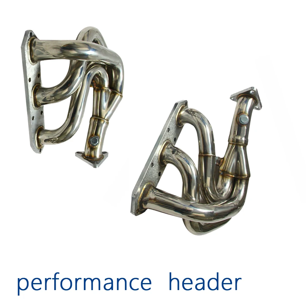 أطراف عادم رأس مشعب أنبوبي غير قابل للصدأ لبورشه 97-04 986 BOXSTER BASE/S