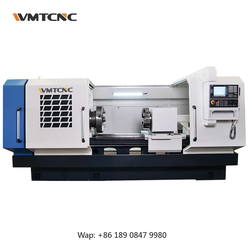 【Hot】High Precision Cnc Oil Country Pipe Lathe QK1322x1500 Cnc Pipe Threading Twin Chuck Lathe Machine for Steel