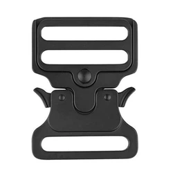 50mm 52mm Men's Heavy Duty Tactical Belt Buckle Quick Release Metal Fastener Military Style Belt Accessory Replacement Buckle