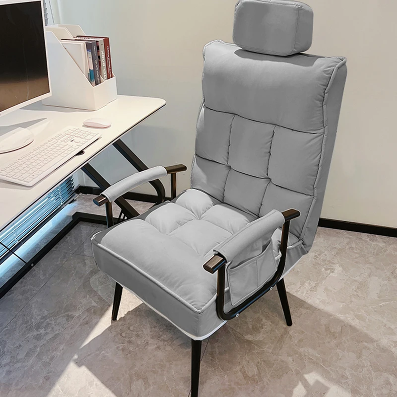 Mobile Bedroom Office Chairs Playseat Recliner Comfy Comfort Study Chairs Swivel Vanity Silla De Escritorio Office Furniture