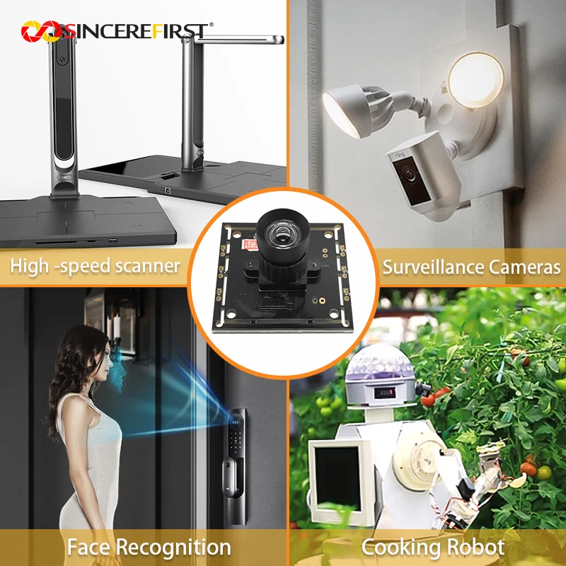 Hot Selling OEM FULL HD 2MP USB Camera Module with Color CMOS Sensor OV2710 Including SDK Network