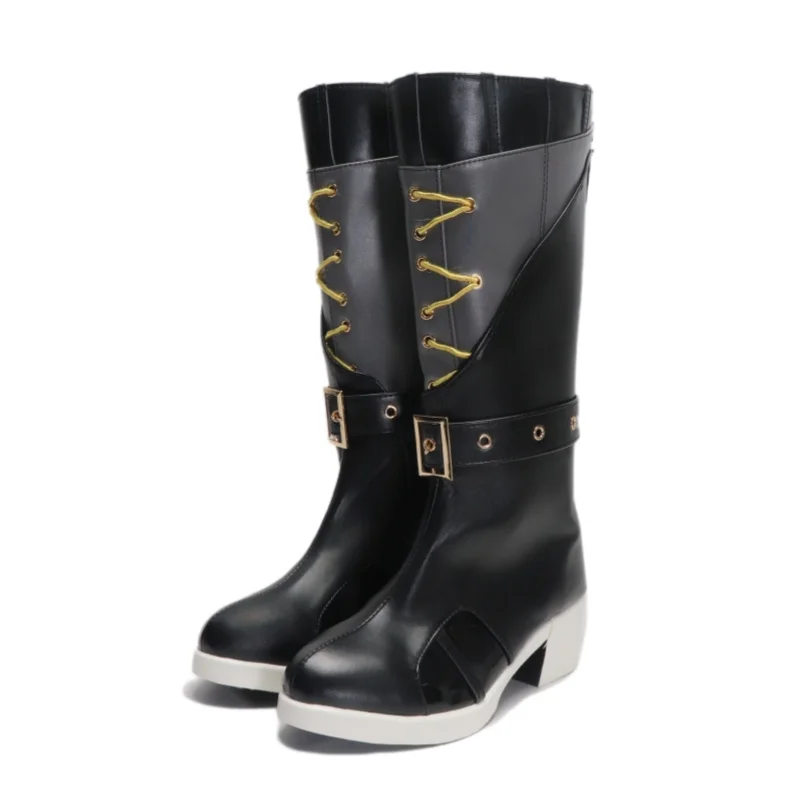 Juego de Anime Nu: Carnival Rei, zapatos de Cosplay, botas, fiesta de Halloween, traje de juego de rol para hombres