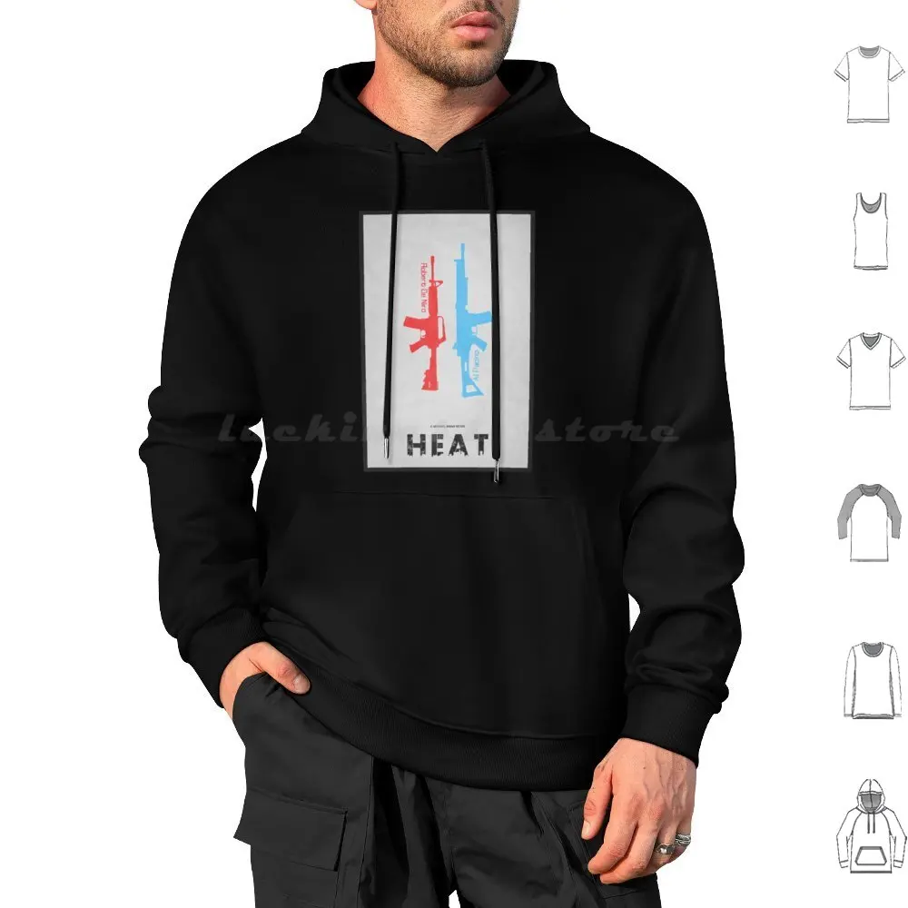 Heat ( 1995 ) Movie ( 11 ) Hoodie cotton Long Sleeve Heat Movie Heat Movie Robert De Niro Al Pacino Heat Film Heat