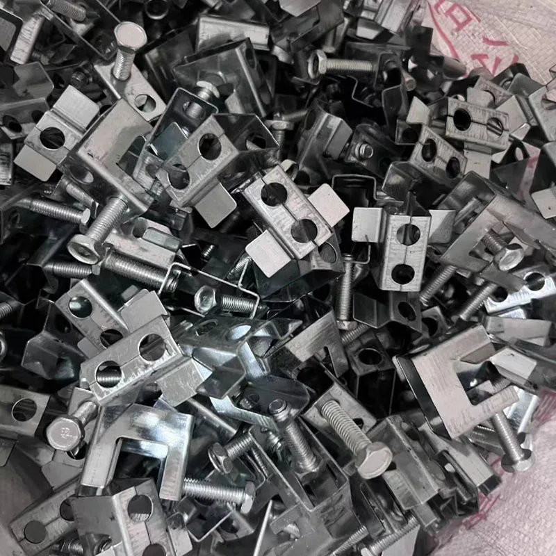 Zinc Plated C-Type I-Beam Clamp, 18mm-45mm Carbon Steel Cast Iron Fixed Lifting Fixture Construction Fastener