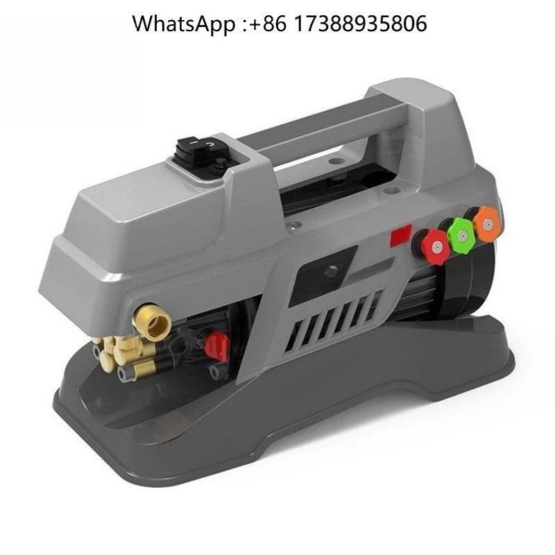 220V High-Pressure Home Use Brushless Induction Motor, Pump, and Portable Spray Automatic Car Washing Machine Parts