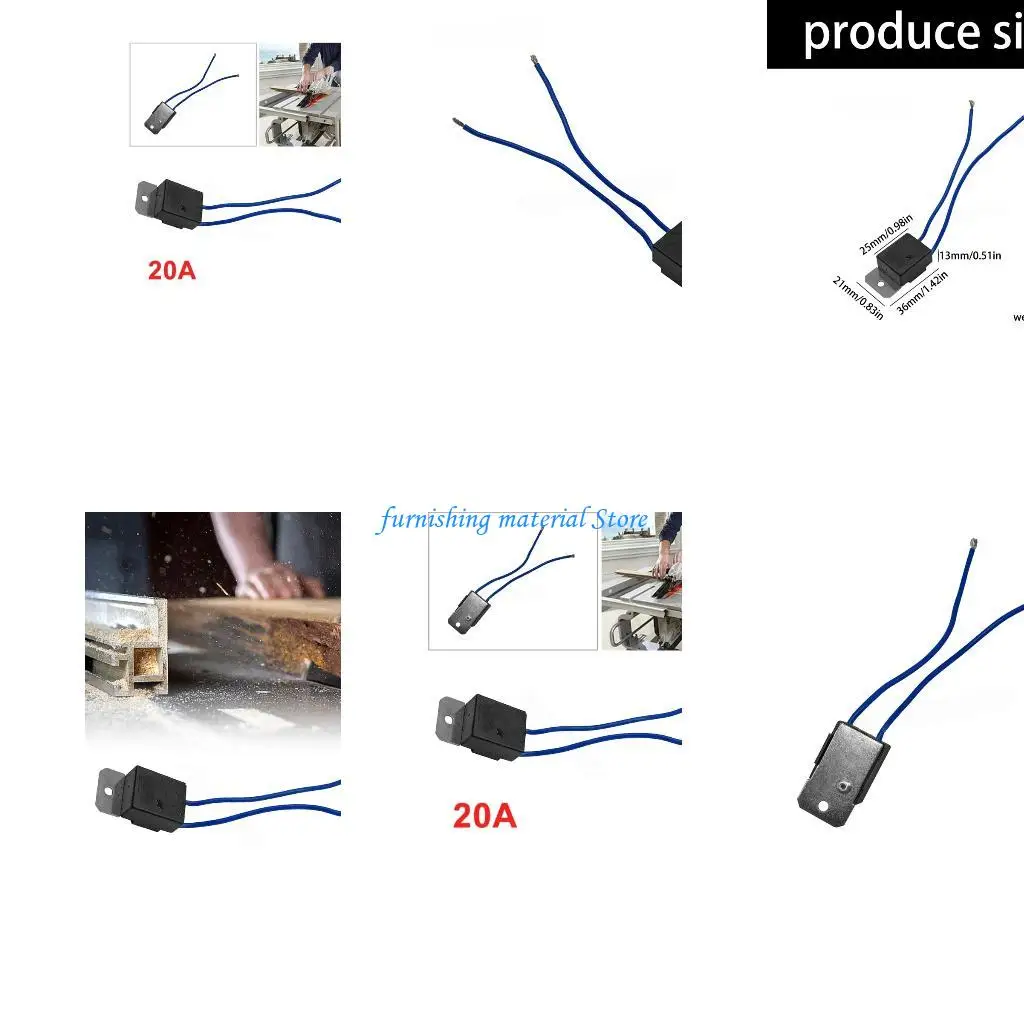 

Модуль мягкого стартера Y5GD 20A 230V с 3 -го начала контроллеров двигателя высокого тока для управления двигателем инструмента