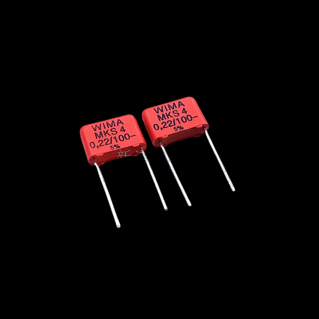 

10PCS/ 100V 224 0.22UF 100V 220nF MKS4 Pin Distance 10 Audio Capacitor