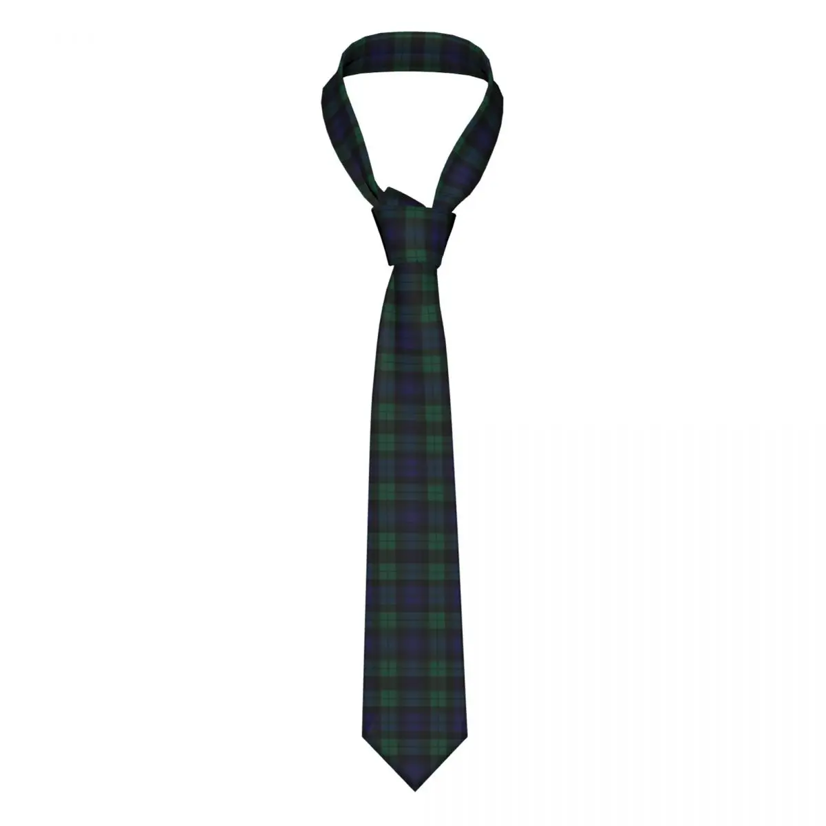 

Modern Tartan Plaid Men Women Neckties Silk Polyester 8 cm Classic Neck Tie for Men Daily Wear Cravat Business